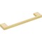 Jeffrey Alexander 128 mm Center-to-Center Brushed Gold Square Sutton Cabinet Bar Pull 635-128BG - alternate 2